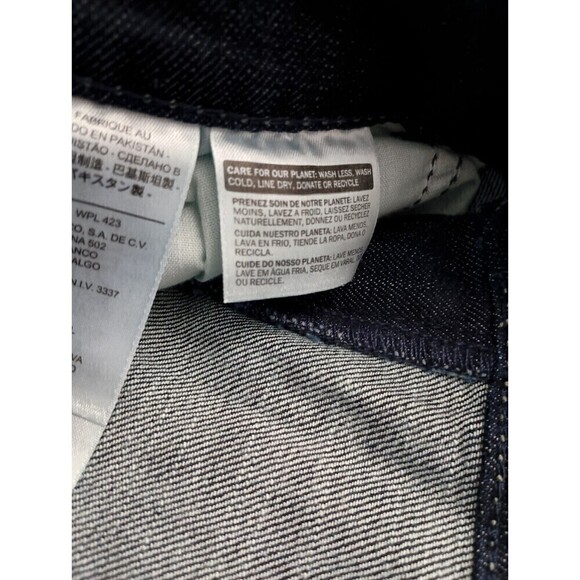 Levi's Women's 529 Dark Blue Curvy Skinny Leg Jeans (155860012) Size 12M W31/L32 - Picture 13 of 14